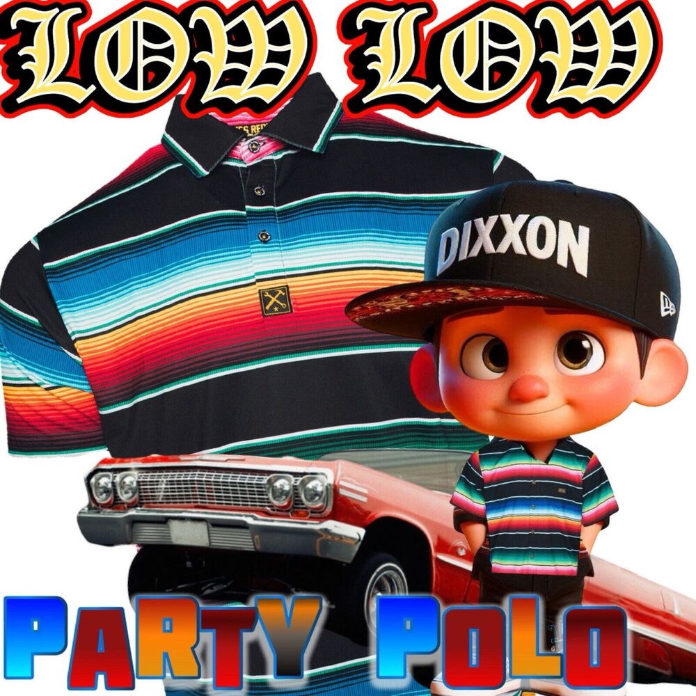 🛠 Dixxon Flannel Co 🛠 Mens 4x 4xl XXXXL The Low Low Party Polo Shirt